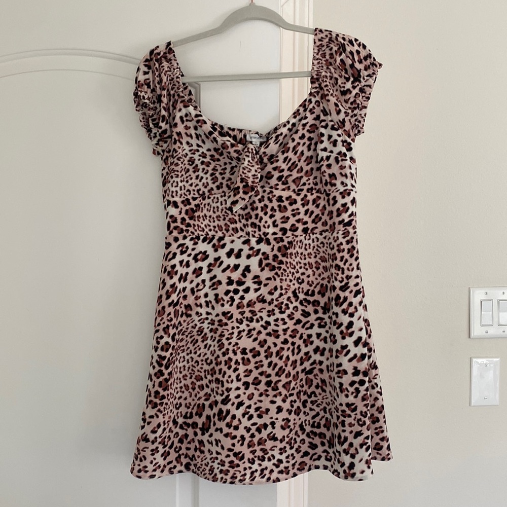 Laura's Boutique Leopard Mini Dress